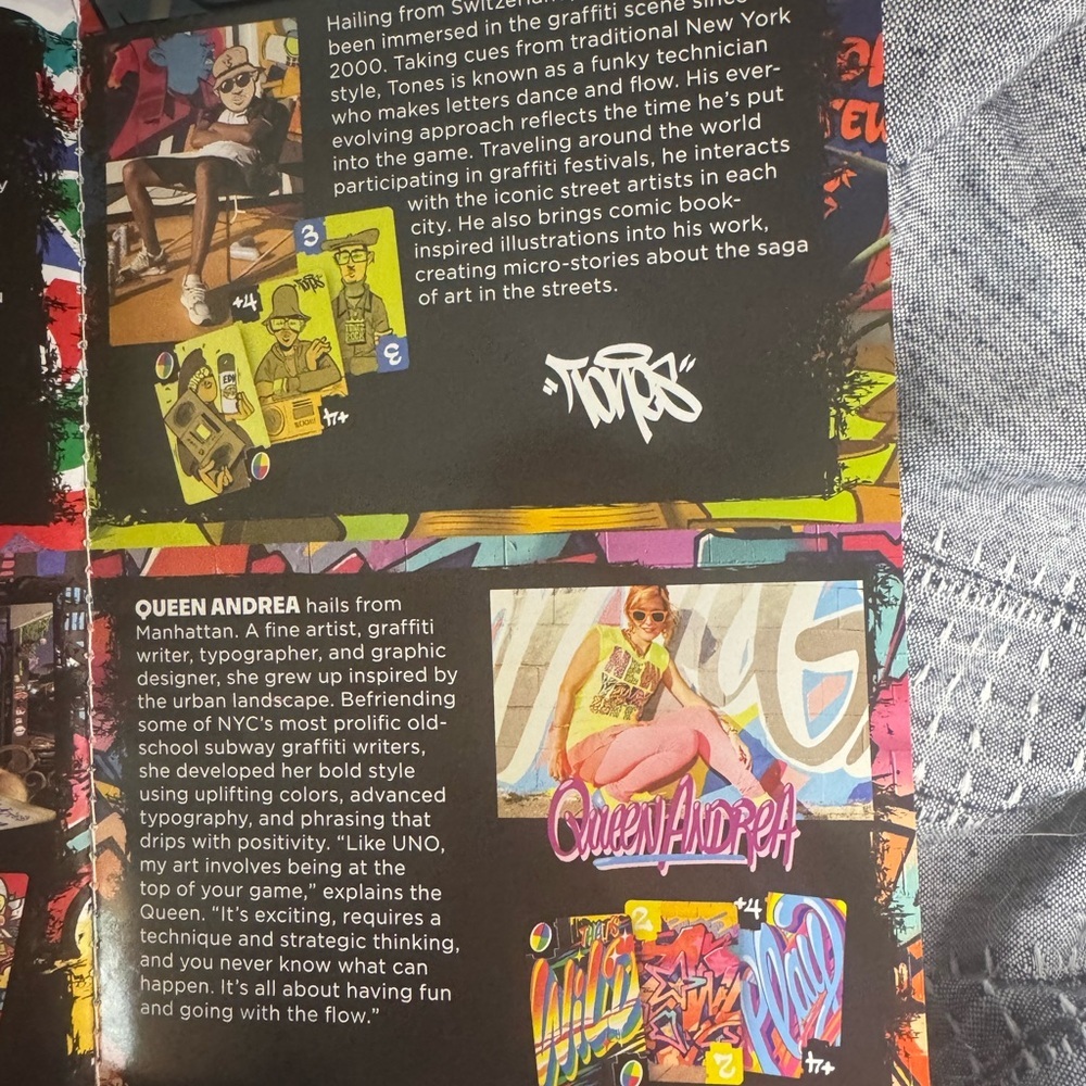 Mattel UNO Card Game - Exclusive Museum of Graffiti - Picture 10 of 11